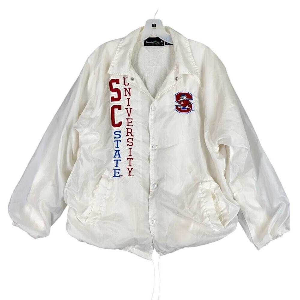 South Carolina State University Vintage 90s Mens Jacket M Paradise Point Coaches